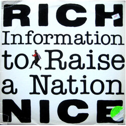Rich Nice Information To Raise A Nation Vinyl LP USED