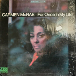 Carmen McRae For Once In My Life Vinyl LP USED