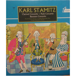 Carl Stamitz / David Glazer / Camillo Wanausek / George Zukerman Clarinet Concerto • Flute Concerto • Bassoon Concerto Vinyl LP USED