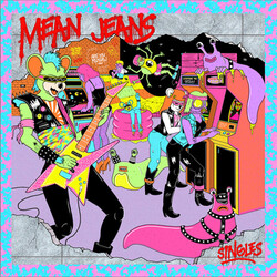 The Mean Jeans Singles Vinyl LP USED