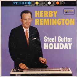 Herb Remington Steel Guitar Holiday Vinyl LP USED