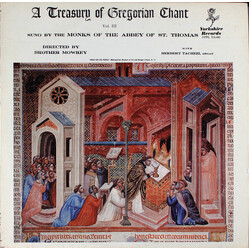 Monks Of The Abbey Of St. Thomas A Treasury Of Gregorian Chant, Vol. III Vinyl LP USED