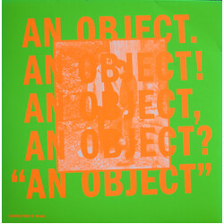 No Age An Object Vinyl LP USED