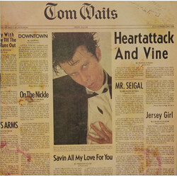 Tom Waits Heartattack And Vine Vinyl LP USED