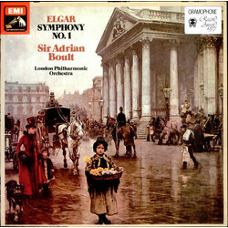 Sir Edward Elgar / Sir Adrian Boult / The London Philharmonic Orchestra Symphony No. 1 Vinyl LP USED