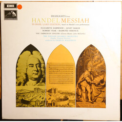 Georg Friedrich Händel / Sir Charles Mackerras / English Chamber Orchestra / The Ambrosian Singers Highlights From Handel Messiah Vinyl LP USED