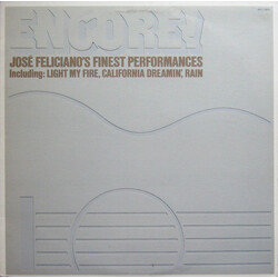 José Feliciano Encore! José Feliciano's Finest Performances Vinyl LP USED