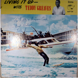 Tedman Greaves Living It Up - With Teddy Greaves Vinyl LP USED