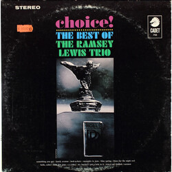 The Ramsey Lewis Trio Choice!: The Best Of The Ramsey Lewis Trio Vinyl LP USED