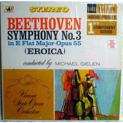 Ludwig van Beethoven / Michael Gielen / Orchester Der Wiener Staatsoper Beethoven. (Eroica) Symphony No. 3 In E Flat Major. Opus 55 Vinyl LP USED