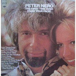 Peter Nero The First Time Ever (I Saw Your Face) Vinyl LP USED