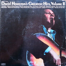 David Houston David Houston's Greatest Hits, Volume II Vinyl LP USED