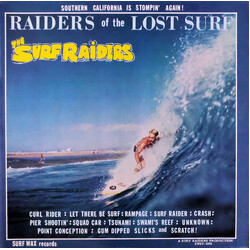 The Surf Raiders Raiders Of The Lost Surf Vinyl LP USED