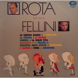 Nino Rota Tutti I Film Di Fellini Vinyl LP USED