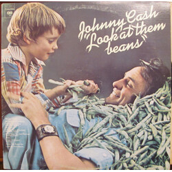 Johnny Cash Look At Them Beans Vinyl LP USED