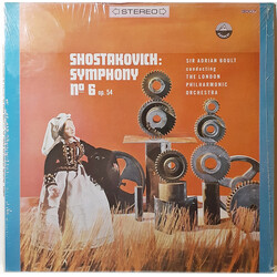 Dmitri Shostakovich / Sir Adrian Boult / The London Philharmonic Orchestra Symphony No. 6, Op. 54 Vinyl LP USED