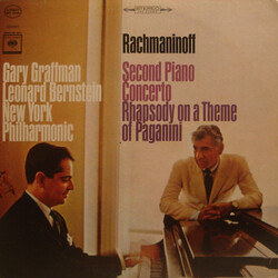 Gary Graffman / Leonard Bernstein / The New York Philharmonic Orchestra / Sergei Vasilyevich Rachmaninoff Second Piano Concerto / Rhapsody On A Theme 