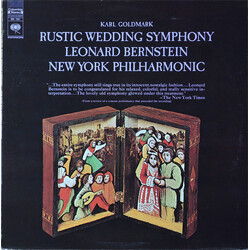 Karl Goldmark / Leonard Bernstein / The New York Philharmonic Orchestra Rustic Wedding Symphony Vinyl LP USED