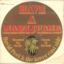 David Peel & The Lower East Side Have A Marijuana Vinyl LP USED