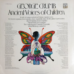 George Crumb Ancient Voices Of Children Vinyl LP USED