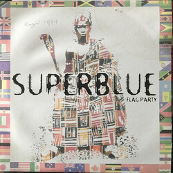Super Blue Flag Party Vinyl LP USED