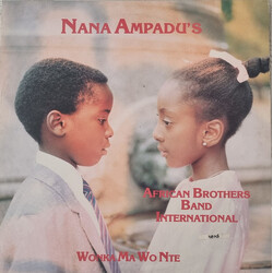 African Brothers Wonka Ma Wo Nte Vinyl LP USED