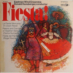 Eastman Wind Ensemble / Donald Hunsberger Fiesta ! Vinyl LP USED