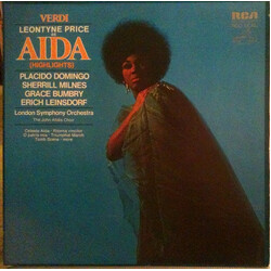 Giuseppe Verdi / Leontyne Price Aida (Highlights) Vinyl LP USED