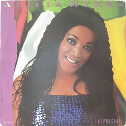 Alicia Myers I Appreciate Vinyl LP USED