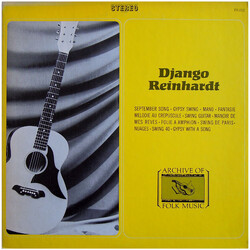 Django Reinhardt Django Reinhardt Vinyl LP USED