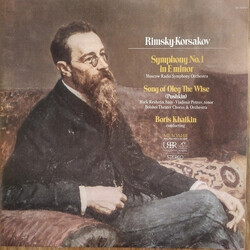 Nikolai Rimsky-Korsakov / Boris Khaikin Symphony No. 1 In E Minor, Song Of Oleg The Wise Vinyl LP USED