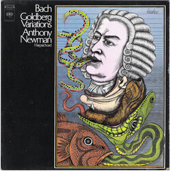 Johann Sebastian Bach / Anthony Newman Goldberg Variations Vinyl LP USED