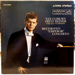 Van Cliburn / Fritz Reiner / The Chicago Symphony Orchestra / Ludwig van Beethoven Beethoven "Emperor" Concerto Vinyl LP USED