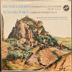 Felix Mendelssohn-Bartholdy / Pyotr Ilyich Tchaikovsky / Edouard Van Remoortel / Orchester Der Wiener Musikgesellschaft Symphony No. 4 In A Major, Op.