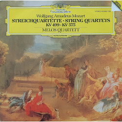 Wolfgang Amadeus Mozart / Melos Quartett Streichquartette = String Quartets KV 499 · KV 575 Vinyl LP USED