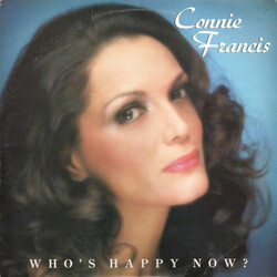 Connie Francis Who's Happy Now? Vinyl LP USED
