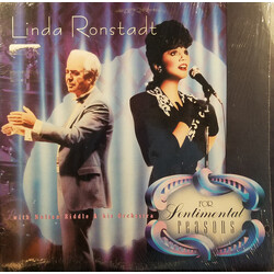 Linda Ronstadt / Nelson Riddle And His Orchestra For Sentimental Reasons Vinyl LP USED