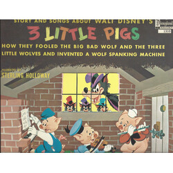 Sterling Holloway / Tutti Camarata 3 Little Pigs Vinyl LP USED