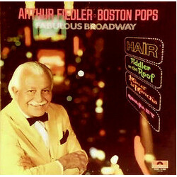 Arthur Fiedler / The Boston Pops Orchestra Fabulous Broadway Vinyl LP USED