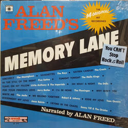 Various Alan Freed's Memory Lane Vinyl LP USED