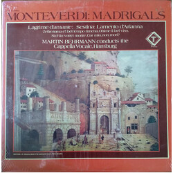 Claudio Monteverdi / Cappella Vocale Hamburg / Martin Behrmann Lamento D'Arianna ~ Sestina ~ Madrigali Vinyl LP USED