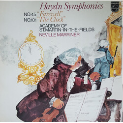 Joseph Haydn / The Academy Of St. Martin-in-the-Fields / Sir Neville Marriner Symphonies No. 45 "Farewell"  No. 101 "The Clock" Vinyl LP USED