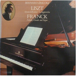 Bernard D'Ascoli Bernard D'Ascoli Plays Liszt And Franck Vinyl LP USED