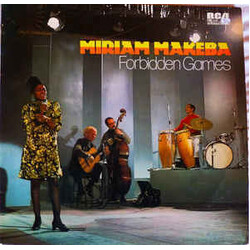 Miriam Makeba Forbidden Games Vinyl LP USED