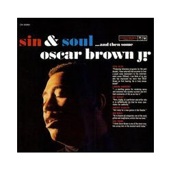 Oscar Brown Jr. Sin & Soul Vinyl LP USED