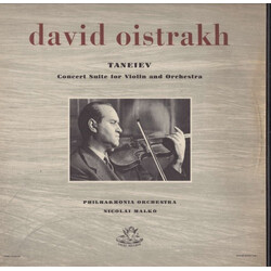 David Oistrach / Philharmonia Orchestra / Nicolai Malko Taneiev Concert Suite for Violin and Orchestra Vinyl LP USED