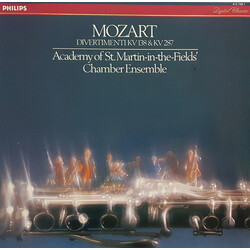 Wolfgang Amadeus Mozart / Academy Of St. Martin-in-the-Fields Chamber Ensemble Divertimenti KV 138 & KV 287 Vinyl LP USED
