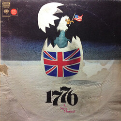 William Daniels / Paul Hecht / Clifford David / Roy Poole 1776 (A New Musical) Vinyl LP USED