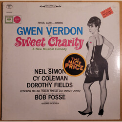 "Sweet Charity" Original Broadway Cast / Gwen Verdon Sweet Charity (A New Musical Comedy) Vinyl LP USED