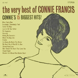 Connie Francis The Very Best Of Connie Francis (Connie's 15 Biggets Hits!) Vinyl LP USED